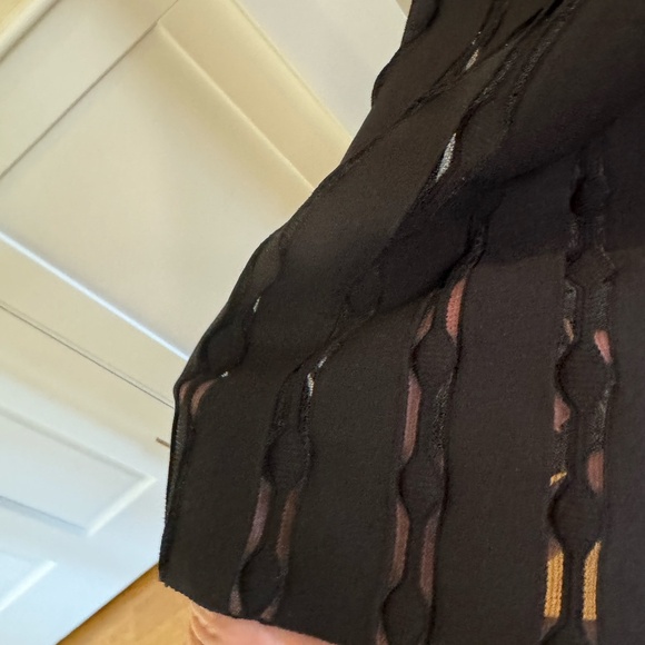 Alaia pleated stretch knit black skirt, size xxl, NWT - Picture 8 of 12